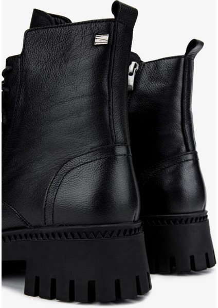 Kadın Deri Siyah Floter Casual Bot 322 2251811 Bn Bot SK24-25 Sıyah Fltr fırsatları