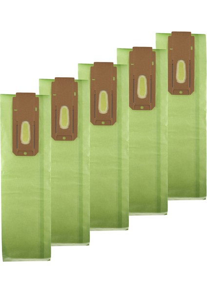 Xl Dikey Elektrikli Süpürgeler Için Vakum Torbaları Yedek Toz Toplama Torbaları, Parça Numarası CCPK8DW 5'li Paket (Yurt Dışından)
