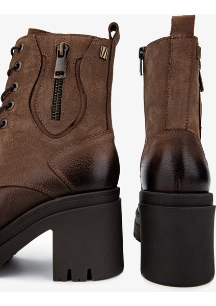 Kadın Deri Vizon Nubuk Casual Bot 322 2351306 Bn Bot SK24-25 Vızon Nbk indirimleri