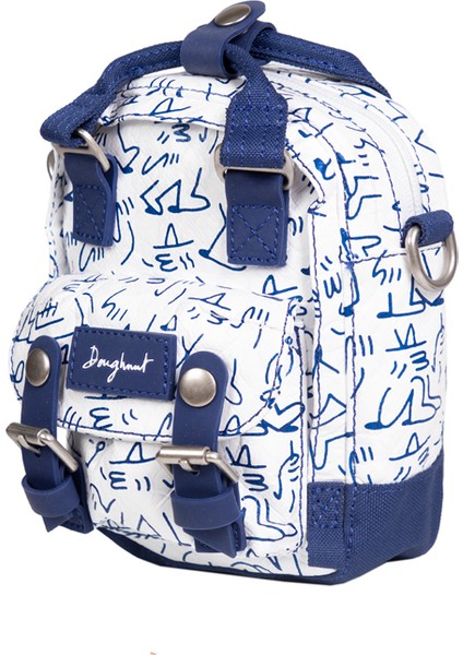 Macaroon Tiny Lucas Beaufort Serisi Mavi Unisex Omuz Çantası fiyatları