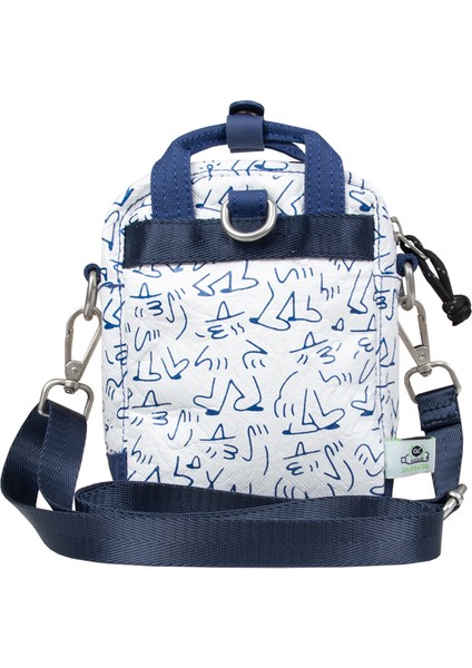 Macaroon Tiny Lucas Beaufort Serisi Mavi Unisex Omuz Çantası modelleri