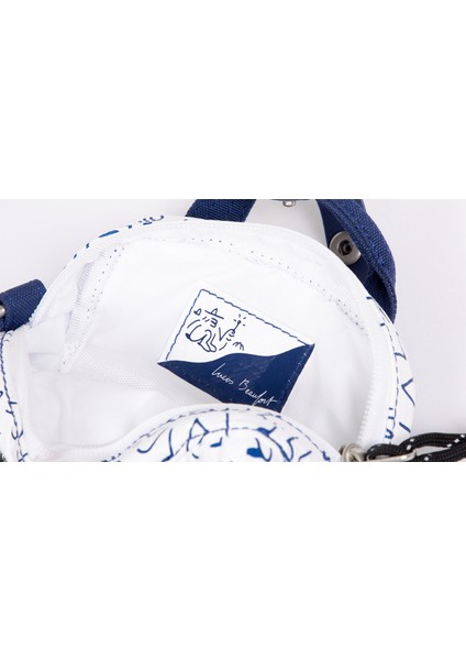 Macaroon Tiny Lucas Beaufort Serisi Mavi Unisex Omuz Çantası fırsatları