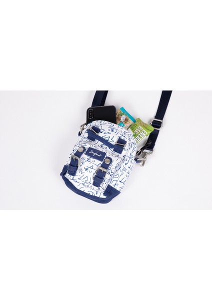 Macaroon Tiny Lucas Beaufort Serisi Mavi Unisex Omuz Çantası indirimleri