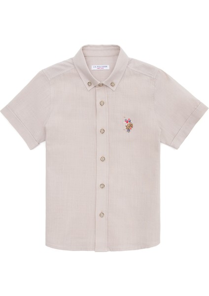 Erkek Çocuk Taş Gömlek Kısa Kollu 50262967-VR049 fiyatları