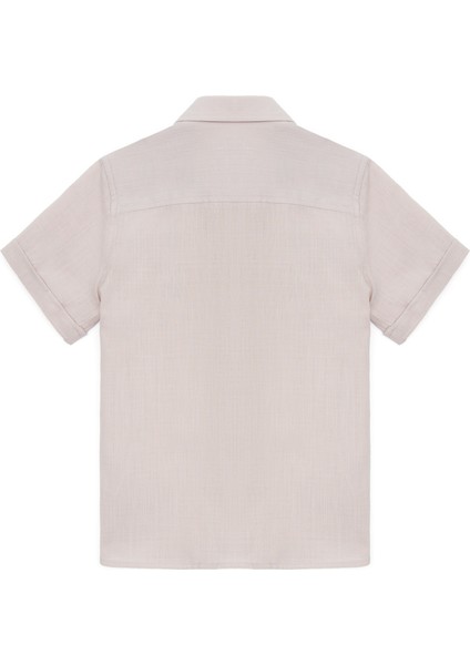 Erkek Çocuk Taş Gömlek Kısa Kollu 50262967-VR049 modelleri