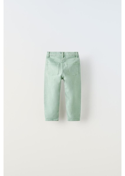 Renkli Denim Çocuk Pantolonu fiyatları