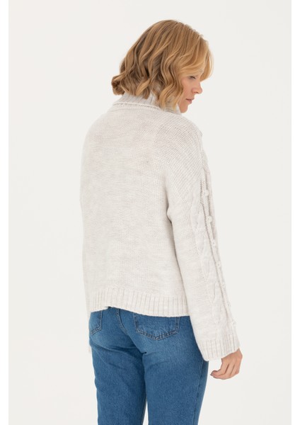 Kadın Taş Melanj Kazak /Triko 50270441-VR225 indirimleri