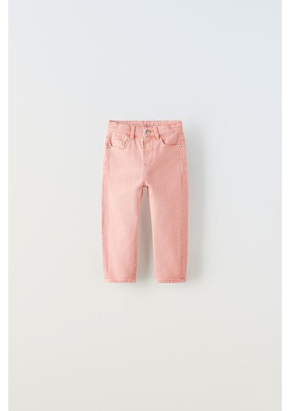 Renkli Denim Çocuk Pantolonu