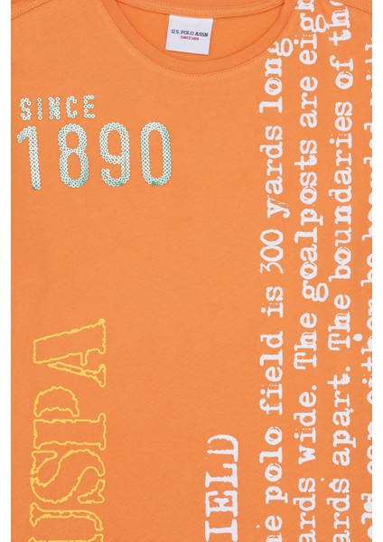 Kız Çocuk Turuncu Tişört 50265393-VR051 modelleri