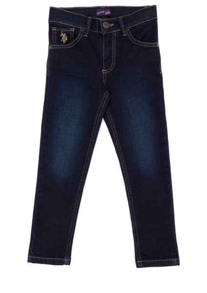 Kız Çocuk Koyu Mavi Pantolon (Jean) 50266554-DN0023