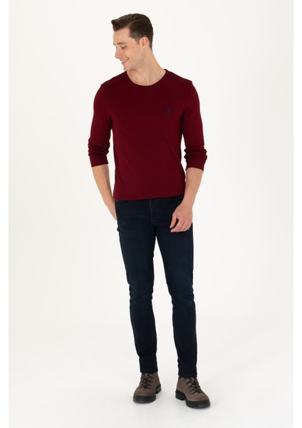 Erkek Bordo Kazak /Triko 50269003-VR014