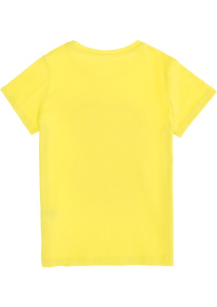 U.S. Polo Assn. Kız Çocuk Citron Tişört 50265384-VR168