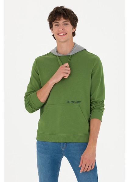 Erkek Yeşil Sweatshirt 50276540-VR054