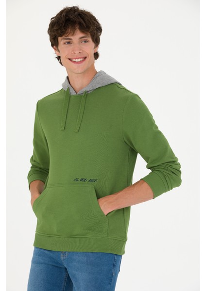 Erkek Yeşil Sweatshirt 50276540-VR054 modelleri
