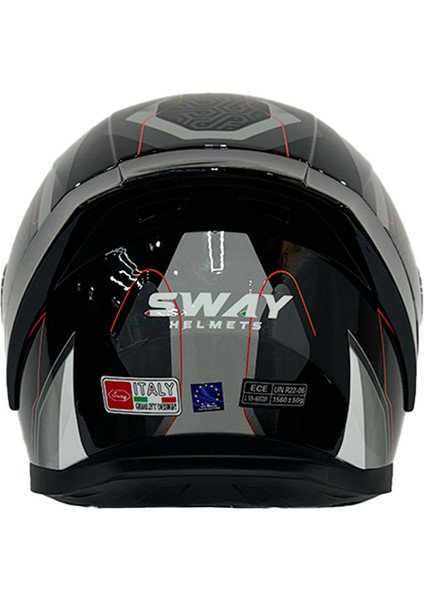 Sw 850 Black White Motosiklet Kaskı fiyatları