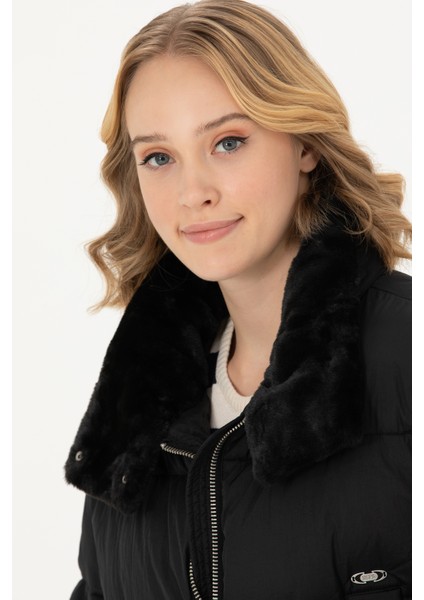 Kadın Siyah Mont 50271165-VR046 fiyatları