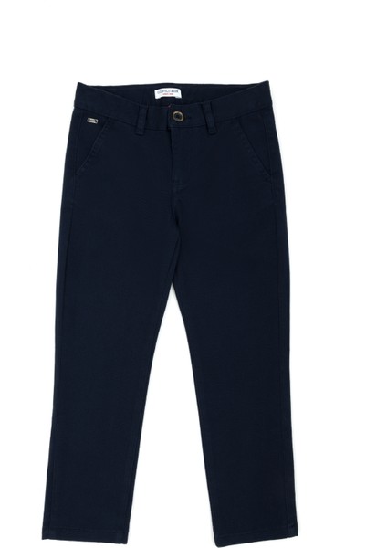 U.S. Polo Assn. Erkek Çocuk Lacivert Pantolon (Kanvas-Chino) 50271505-VR033