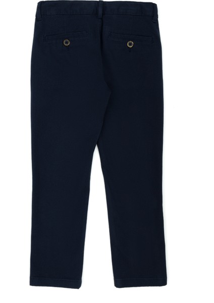 U.S. Polo Assn. Erkek Çocuk Lacivert Pantolon (Kanvas-Chino) 50271505-VR033