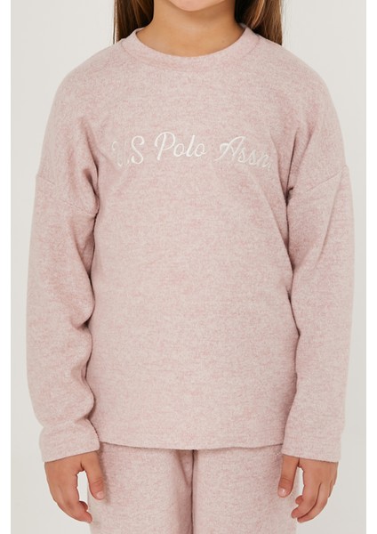 Kız Çocuk Pembe Pijama Takım 50285867-VR041