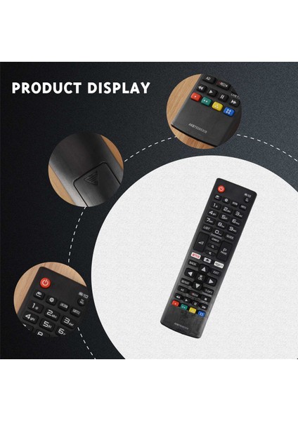 Lg Smart Tv Için Evrensel Yedek Uzaktan Kumanda - AKB75095308 (Yurt Dışından)