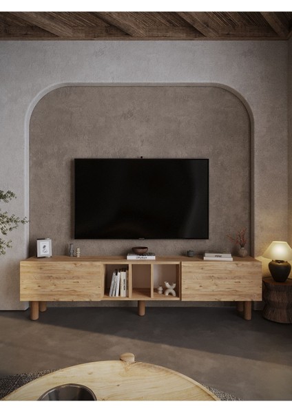 Festival Tv Sehpası BH3034-6 Çam Bohem Tv Ünitesi