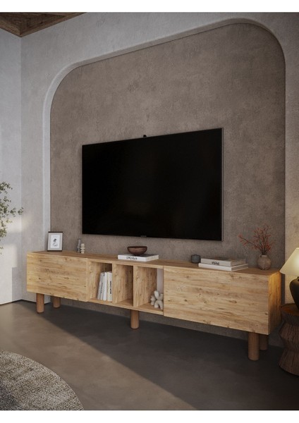 Festival Tv Sehpası BH3034-6 Çam Bohem Tv Ünitesi
