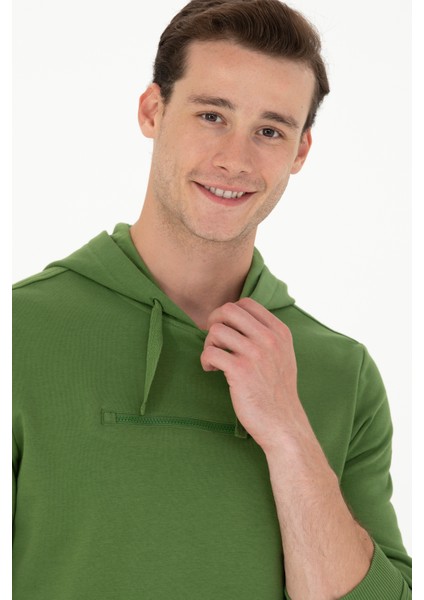 Erkek Yeşil Sweatshirt 50276407-VR054