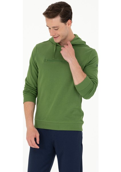 Erkek Yeşil Sweatshirt 50276407-VR054