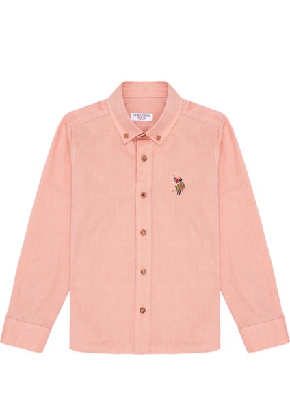 Erkek Çocuk Kiremit Gömlek Basic 50263107-VR031