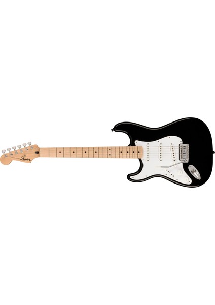Sonic Stratocaster Lh Akçaağaç Klavye Black Solak Elektro Gitar