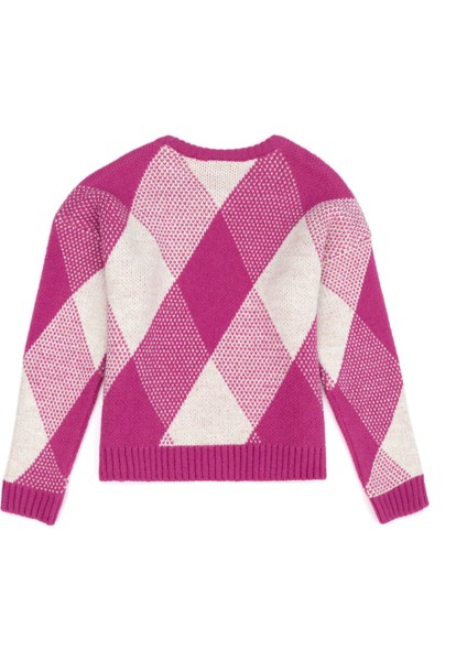 Kız Çocuk Menekşe Kazak /Triko 50271890-VR037 fiyatları