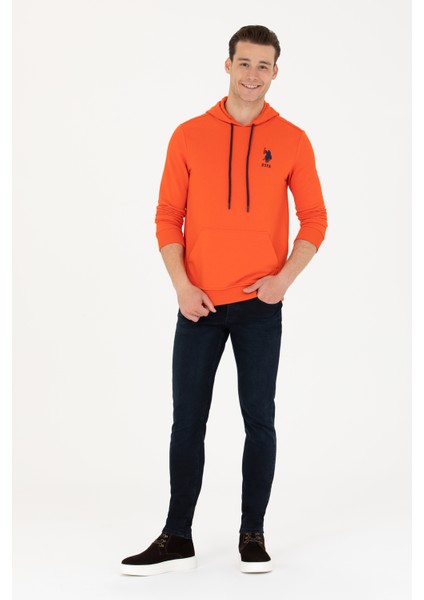 Erkek Oranj Sweatshirt 50269426-VR181