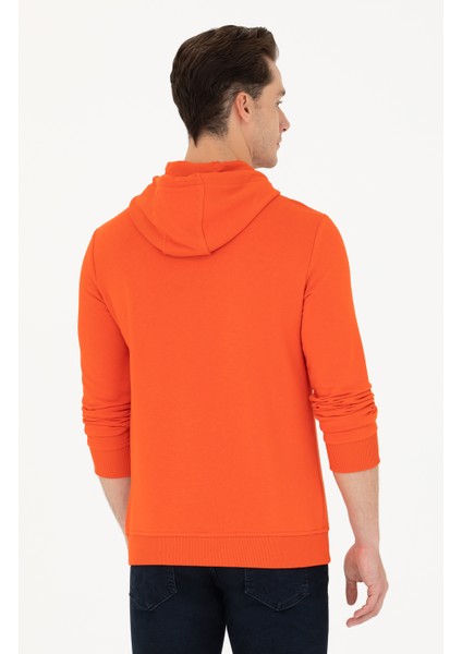 Erkek Oranj Sweatshirt 50269426-VR181