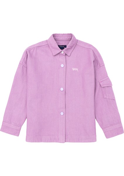 Kız Çocuk Lila Gömlek Jean 50280191-VR034