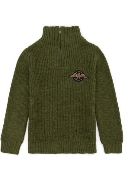 Erkek Çocuk Haki Kazak /Triko 50271349-VR027