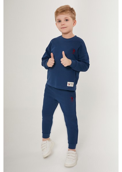 U.S. Polo Assn. Erkek Çocuk Lacivert Pijama Takım 50285659-VR033