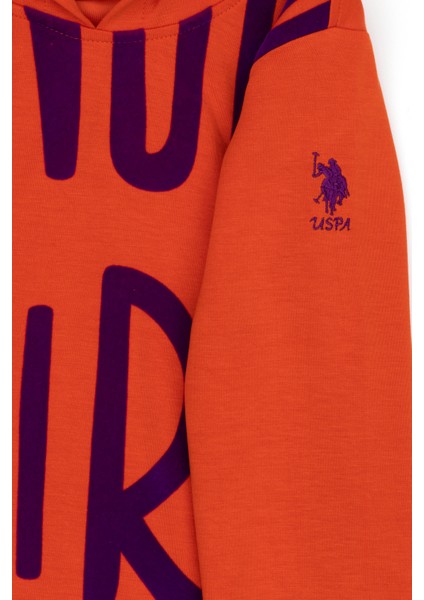 Kız Çocuk Oranj Sweatshirt 50272434-VR181