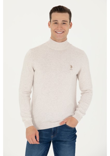 Erkek Taş Melanj Kazak /Triko 50269007-VR225