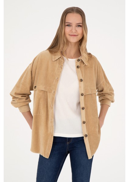 Kadın Kum Gömlek Örme 50272140-VR085 fiyatları