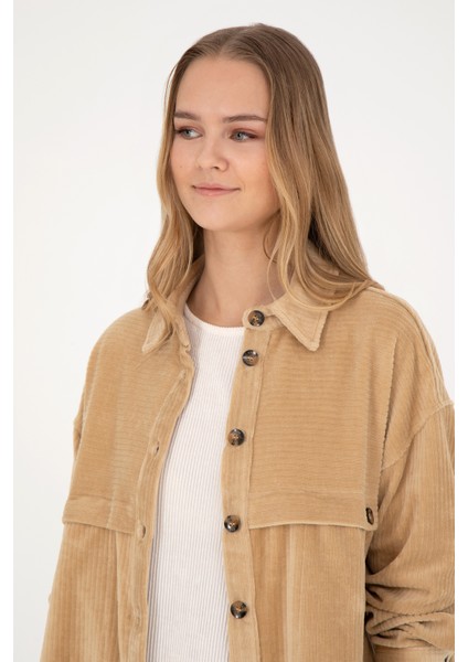 Kadın Kum Gömlek Örme 50272140-VR085 modelleri
