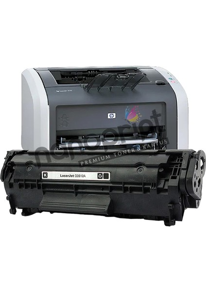 Hp Q2612A Muadil TONER/1010/1015/1022N/M1005/M1319F/3015/303