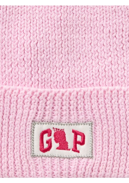 Kız Çocuk Pembe Gap Logo Bere