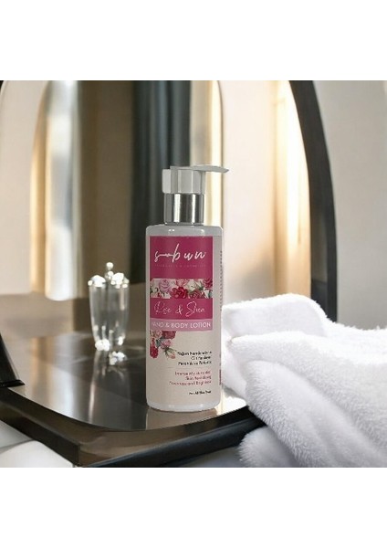 Gül ve Shea Özlü El ve Vücut Losyonu 250 ml