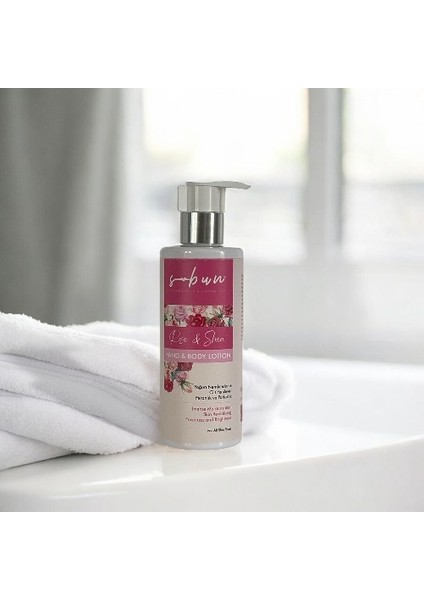 Gül ve Shea Özlü El ve Vücut Losyonu 250 ml