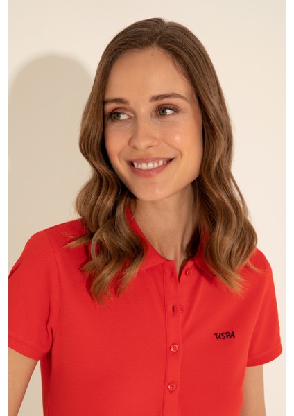 Kadın Kırmızı Tişört Basic 50285846-VR030