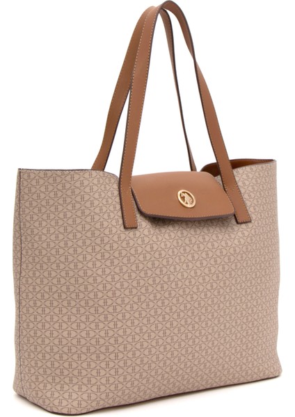 Kadın Koyu Bej Çanta 50293697-Vr088 fırsatları