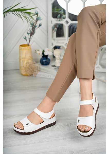 Mela Anatomik Ortopedik Rahat Taban Kadın Sandalet fiyatları