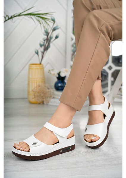 Mela Anatomik Ortopedik Rahat Taban Kadın Sandalet modelleri