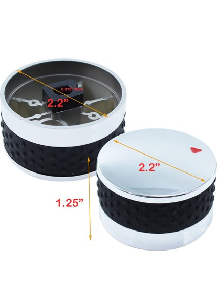 Propan Doğal Gaz Aralığı/ovenstove Için 5pcs Kontrol Düğmelerinin Değiştirilmesi, Ayna Yuvarlak Çapında Değiştirme 2,2 Inç (Yurt Dışından) fırsatları