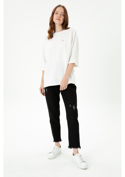 Kadın Siyah Pantolon (Jean) 50272278-DN0027